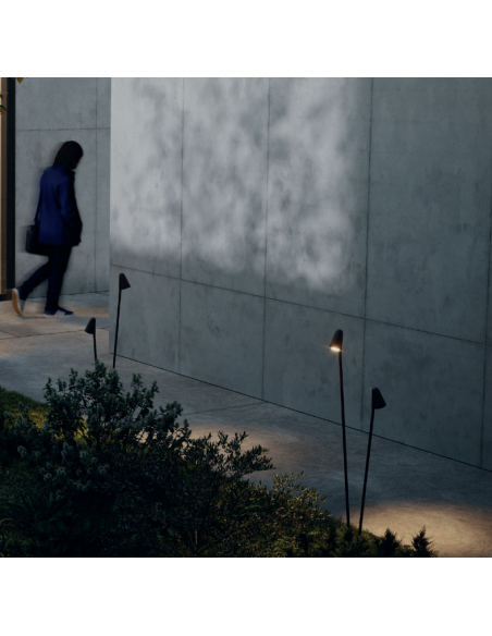 Bedlamper led udendørslamper corten