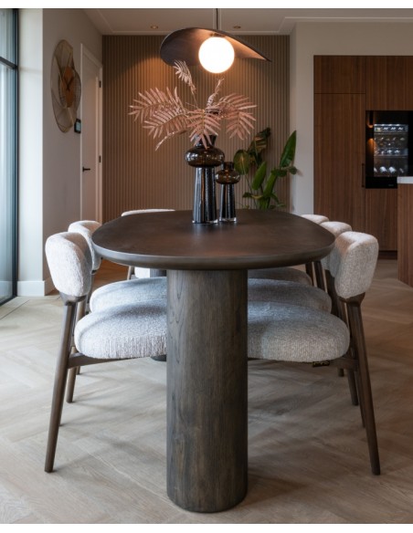 moderne design spisebord træ organisk