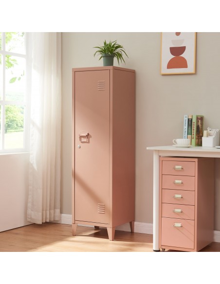 metalskab skab klædeskab kontorskab kontormøbler garderobeskab børneværelse