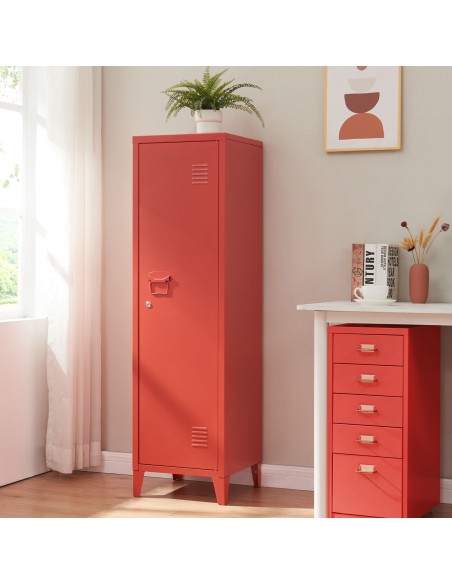 metalskab skab klædeskab kontorskab kontormøbler garderobeskab børneværelse