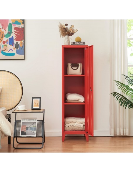 metalskab skab klædeskab kontorskab kontormøbler garderobeskab børneværelse