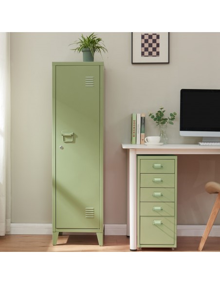 metalskab skab klædeskab kontorskab kontormøbler garderobeskab børneværelse