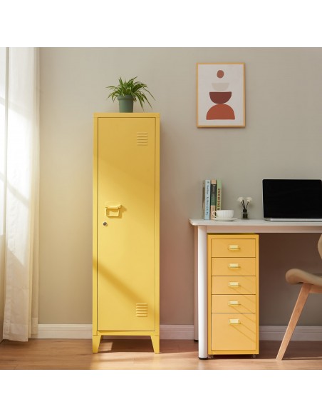 metalskab skab klædeskab kontorskab kontormøbler garderobeskab børneværelse