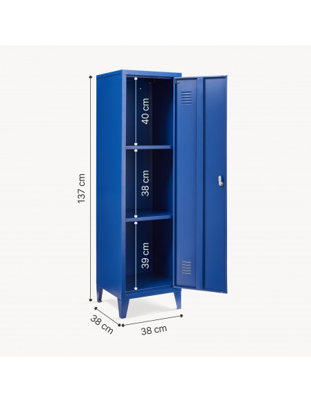 metalskab skab klædeskab kontorskab kontormøbler garderobeskab børneværelse