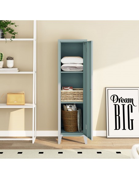 metalskab skab klædeskab kontorskab kontormøbler garderobeskab børneværelse