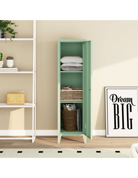 metalskab skab klædeskab kontorskab kontormøbler garderobeskab børneværelse