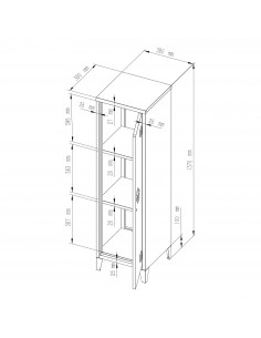 metalskab skab klædeskab kontorskab kontormøbler garderobeskab børneværelse 2
