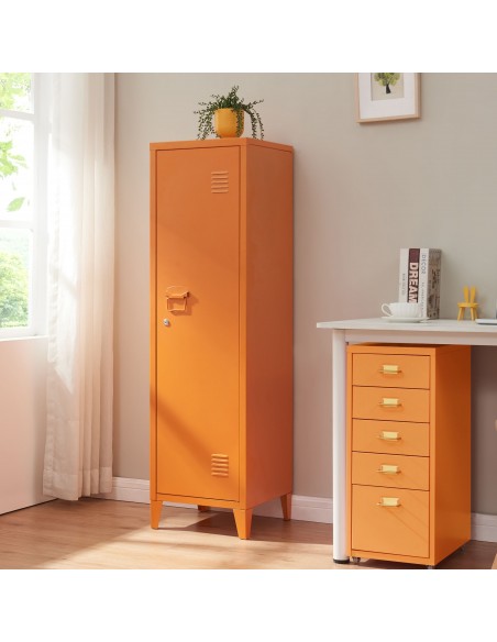 metalskab skab klædeskab kontorskab kontormøbler garderobeskab børneværelse