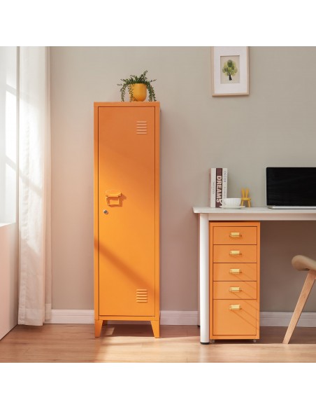 metalskab skab klædeskab kontorskab kontormøbler garderobeskab børneværelse