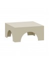 Sofabord i møbelplade H37 x B80 x D80 cm - Sand