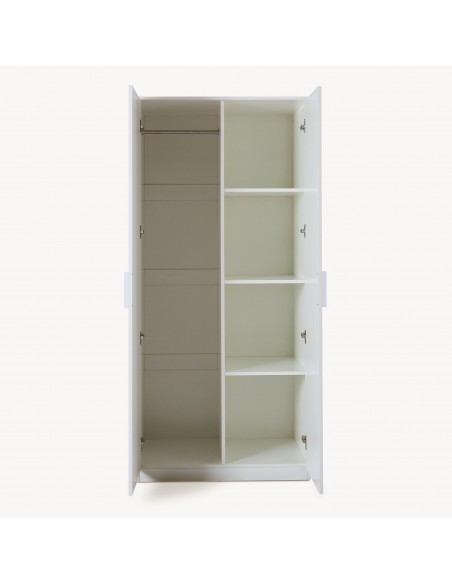 klædeskab hvid skab soveværelse garderobe