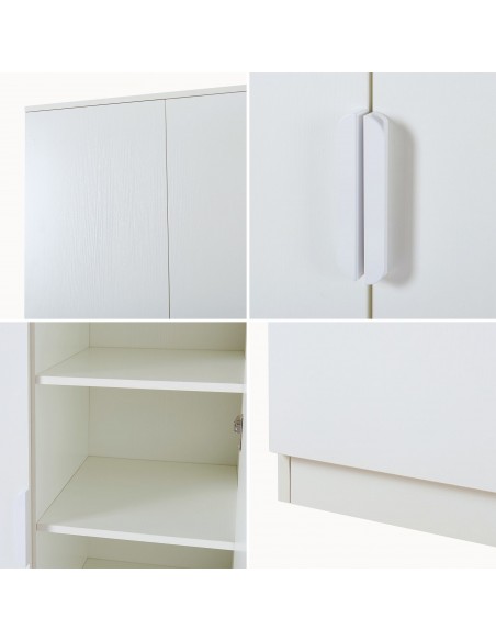 klædeskab hvid skab soveværelse garderobe