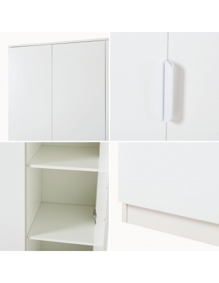 klædeskab hvid skab soveværelse garderobe