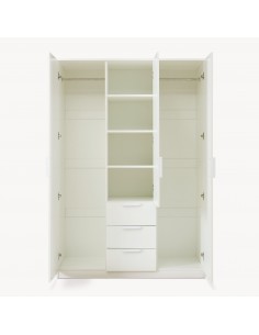 klædeskab hvid skab soveværelse garderobe 2