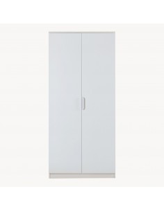 klædeskab skab soveværelse garderobe hvid