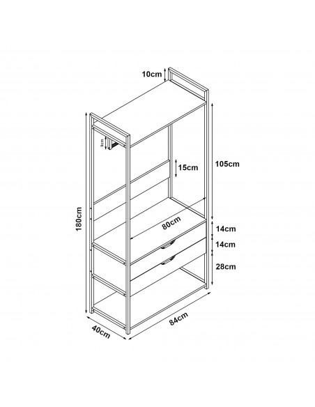 garderobe entremøbler tøjstativ bryggers