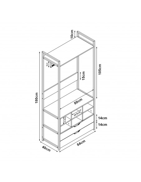 garderobe entremøbler tøjstativ bryggers