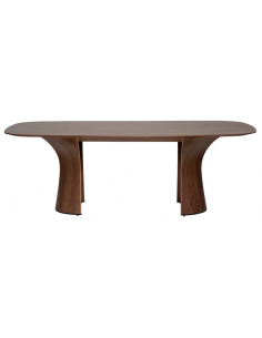 ovalt spisebord 220 træ danform dan-form design dansk moderne valnød 2