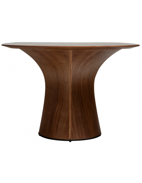 ovalt spisebord 220 træ danform dan-form design dansk moderne valnød