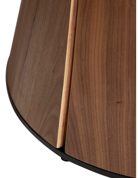 ovalt spisebord 220 træ danform dan-form design dansk moderne valnød