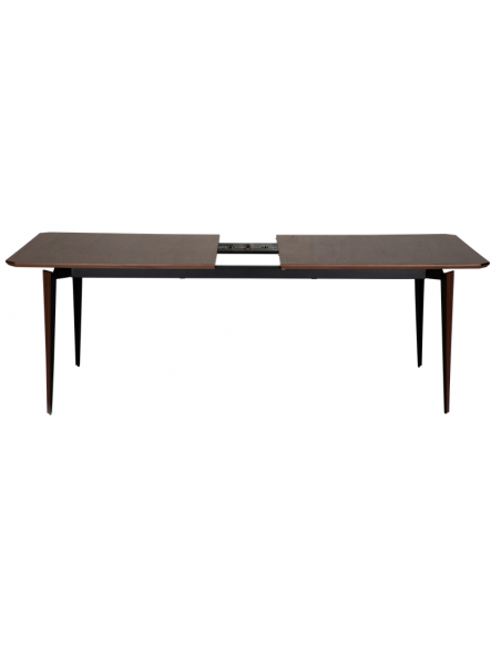 spisebord udtræk træ danform dan-form design dansk moderne valnød