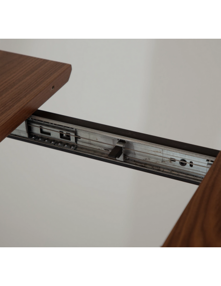 spisebord udtræk træ danform dan-form design dansk moderne valnød