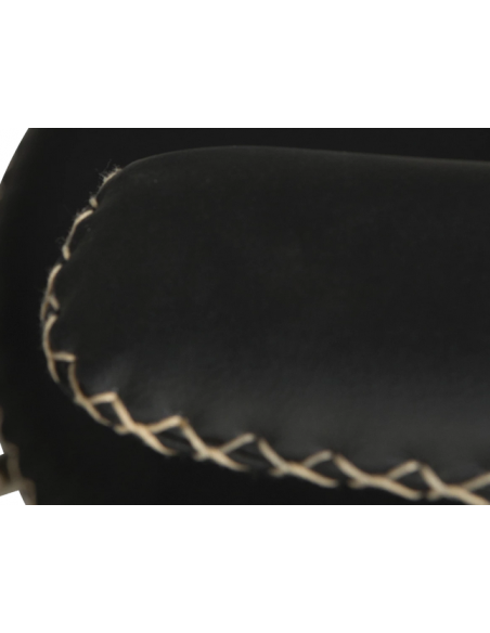 spisebordsstole armlæn sort ægte læder danform dan form dansk design moderne