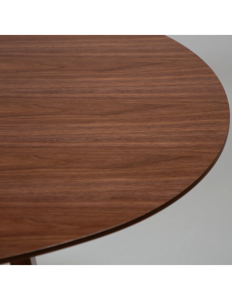 ovalt spisebord 220 træ danform dan-form design dansk moderne valnød