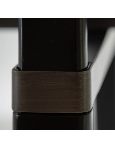 ovalt spisebord 220 træ danform dan-form design dansk moderne sort