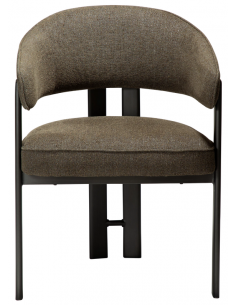 spisebordsstole armlæn stof boucle danform dan form dansk design moderne 2