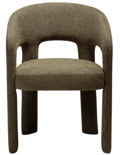 spisebordsstole grøn armlæn stof boucle danform dan form dansk design moderne 2