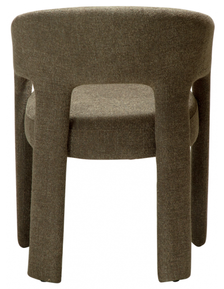 spisebordsstole grøn armlæn stof boucle danform dan form dansk design moderne