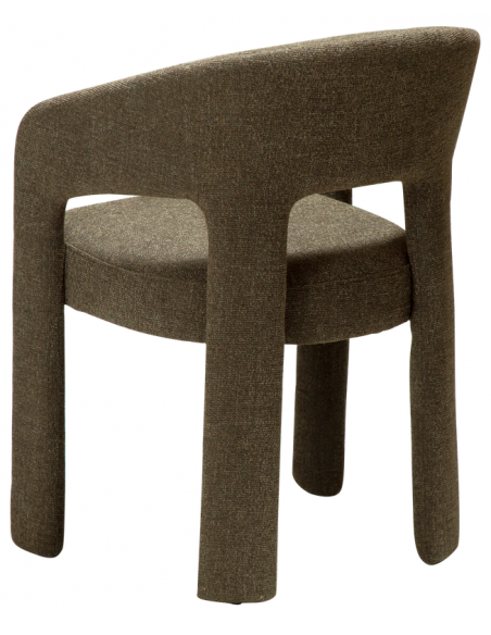 spisebordsstole grøn armlæn stof boucle danform dan form dansk design moderne