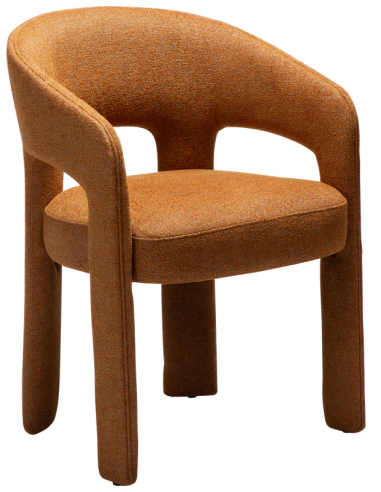 spisebordsstole armlæn stof boucle danform dan form dansk design moderne