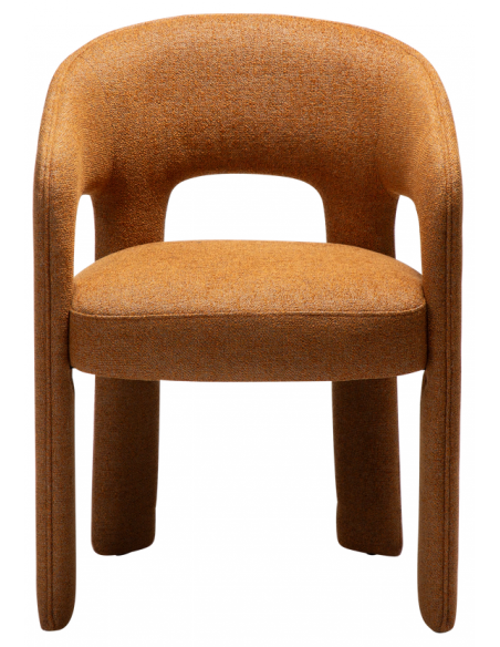 spisebordsstole armlæn stof boucle danform dan form dansk design moderne