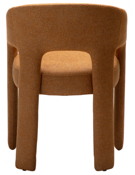 spisebordsstole armlæn stof boucle danform dan form dansk design moderne