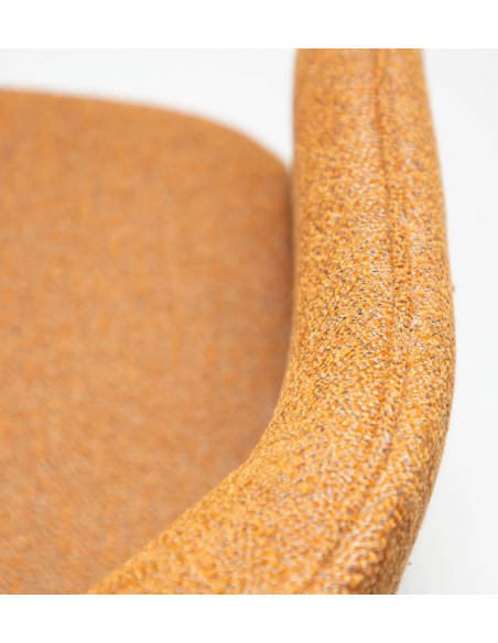 spisebordsstole armlæn stof boucle danform dan form dansk design moderne