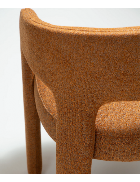 spisebordsstole armlæn stof boucle danform dan form dansk design moderne