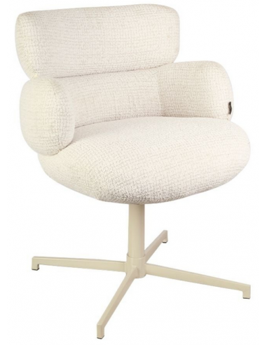 spisebordsstol beige drejefod armlæn restaurantmøbler restaurantindretning cafeindretning skandinavisk restaurantstole