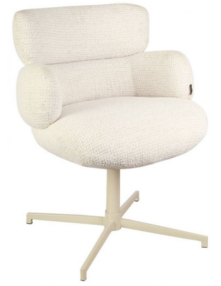 spisebordsstol beige drejefod armlæn restaurantmøbler restaurantindretning cafeindretning skandinavisk restaurantstole