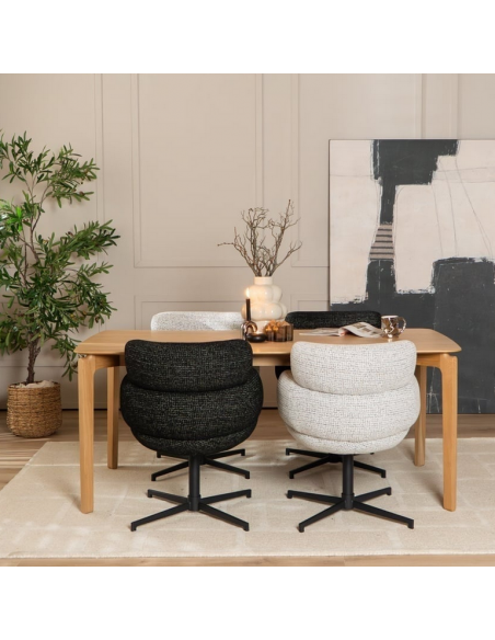 spisebordsstol drejefod armlæn restaurantmøbler restaurantindretning cafeindretning skandinavisk restaurantstole