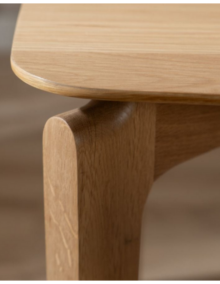 spisebord 220 træ egetræ design dansk moderne eg