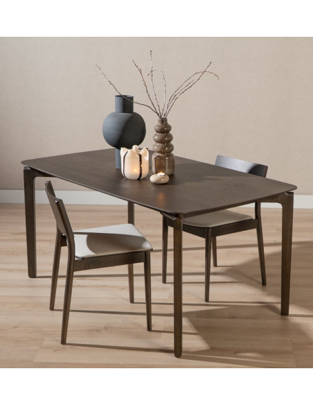 spisebord 240 træ valnød design dansk moderne