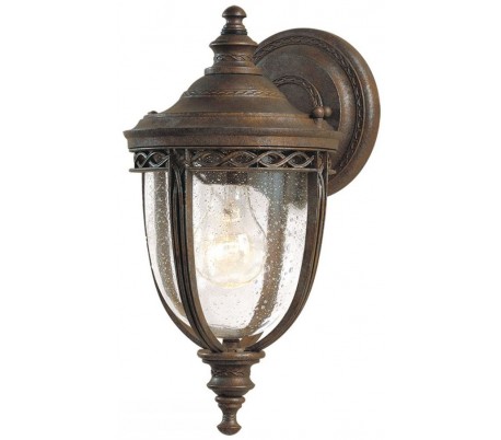 Billede af English Bridle Væglampe H32 cm 1 x E27 - Rustik bronze