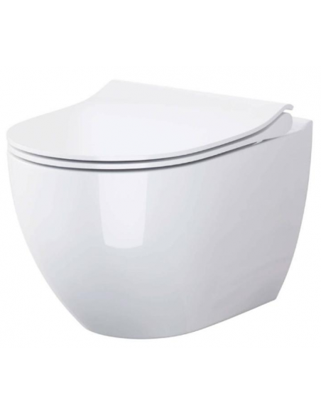 hvidt toilet væg væghængt vægmonteret cisterne indbygget