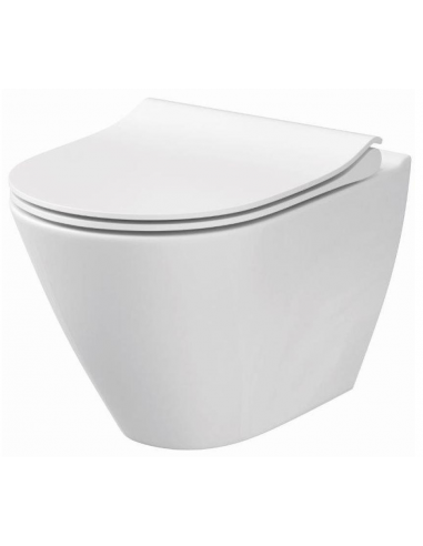 hvidt toilet væg væghængt vægmonteret cisterne indbygget