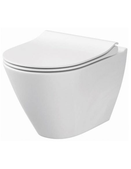 hvidt toilet væg væghængt vægmonteret cisterne indbygget