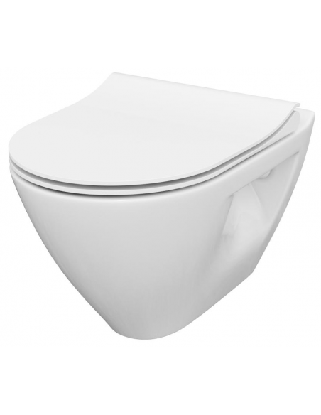 hvidt toilet væg væghængt vægmonteret cisterne indbygget