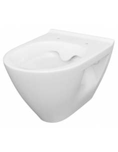 hvidt toilet væg væghængt vægmonteret cisterne indbygget 2