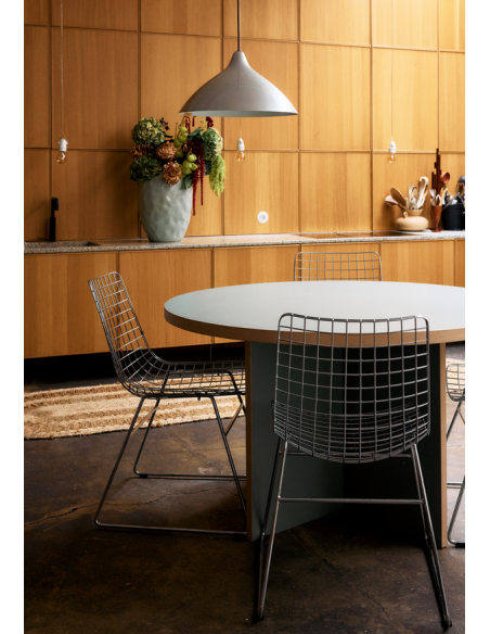 hkliving hk living spisebord rundt 130 moderne design